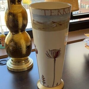 Gouny & Marange vase printed with scene - 90’s vintage- “Tennessee”